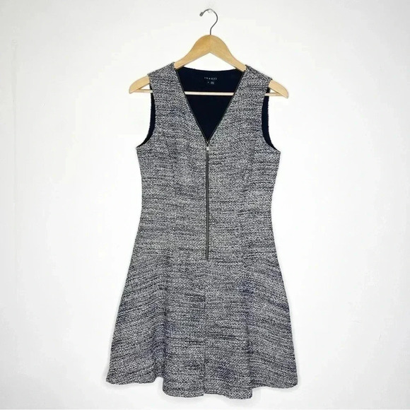 Theory Sayidres Cushy Boucle Tweed Dress Size 6 - Picture 2 of 8